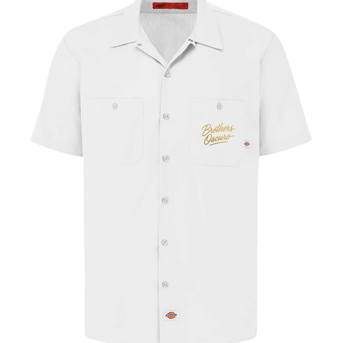 Brothers Oscuro Dickies LS535 Men's 4.25 oz. Industrial Short-Sleeve Work Shirt